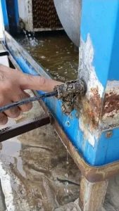 نشت آب کولر از اتصالات