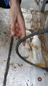 پوسیدگی شلنگ گولر